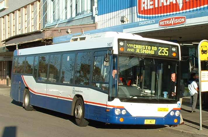 Newcastle Buses Volvo B12BLE Custom CB60 1407